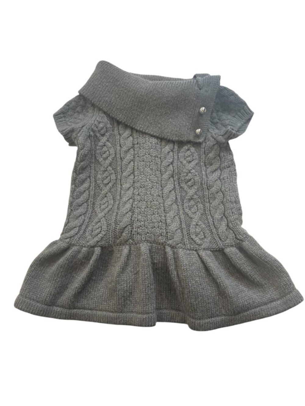 Janie and Jack Cable Knit Sweater Dress - Picture 2 of 6